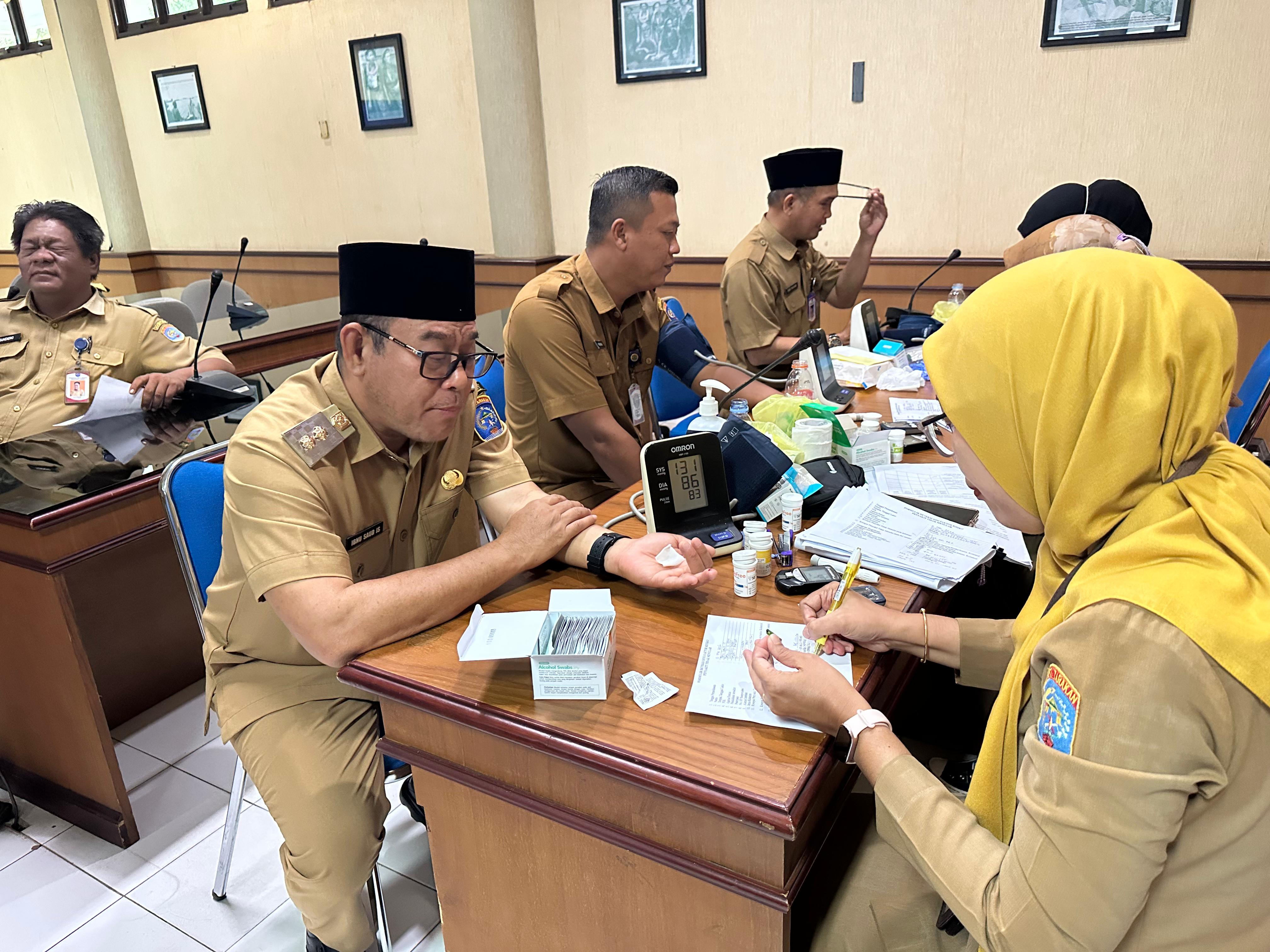 Kegiatan Pemeriksaan Kesehatan Gratis 