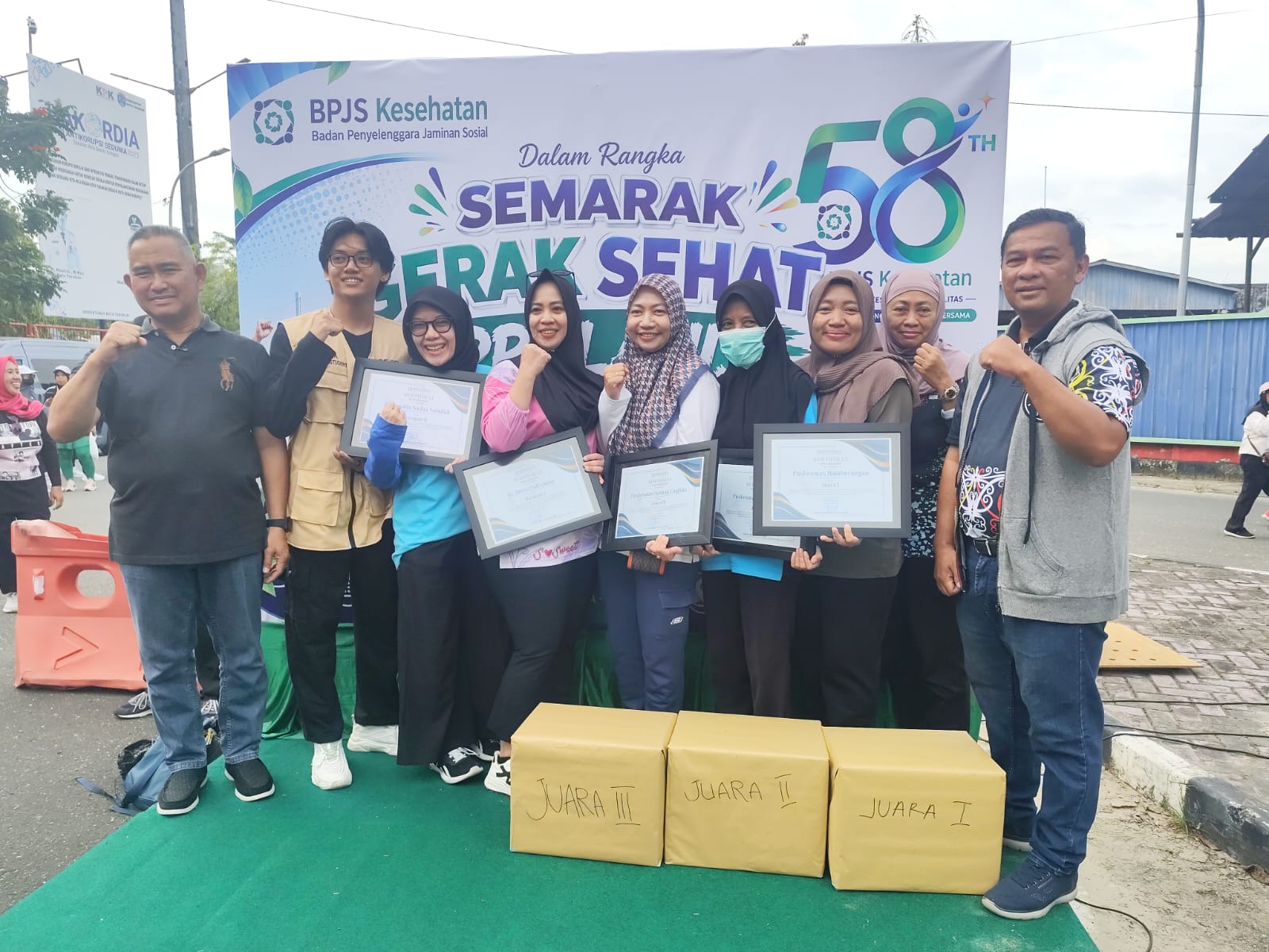 Bangga! Puskesmas Gunung Lingkas Raih Juara 3 Semarak Gerak Sehat Prolanis 2026